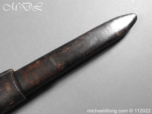 Ross Rifle Bayonet and Scabbard - Image 11