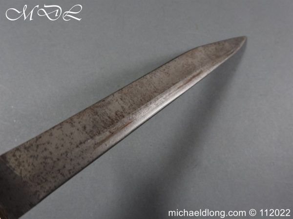 Ross Rifle Bayonet and Scabbard - Image 9