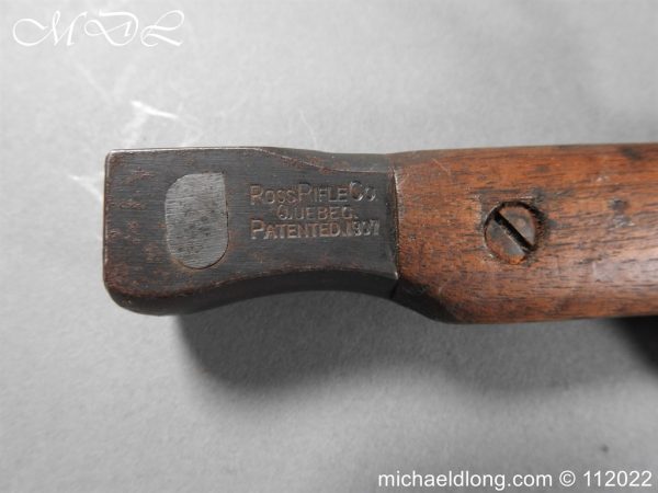 Ross Rifle Bayonet and Scabbard - Image 6