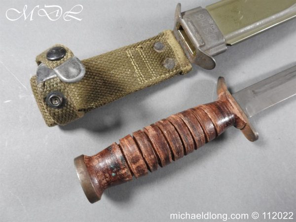 U.S. M3 Combat Knife in M8 Scabbard - Image 2