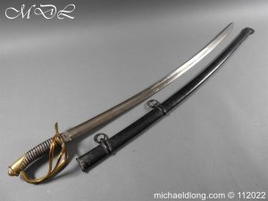 American Model 1840 Cavalry Sword