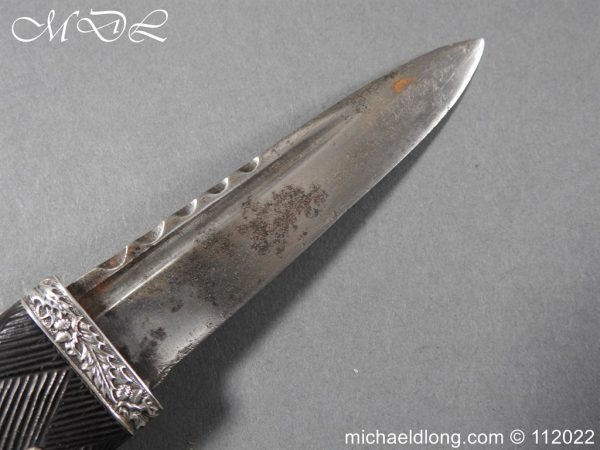 Gordon Highlanders Victorian Cased Officer's Dirk Set - Image 8