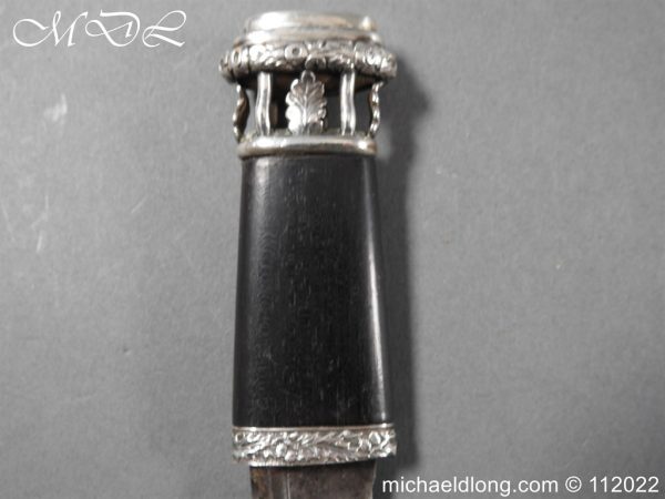 Gordon Highlanders Victorian Cased Officer's Dirk Set - Image 6