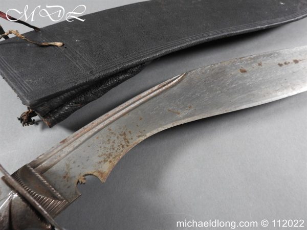 North Indian 19c Kukri - Image 17