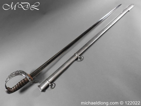 michaeldlong.com 3003936 600x450 British Officer’s Scroll Hilt Sword by Wilkinson Toledo Blade