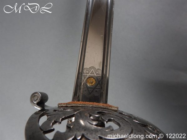 michaeldlong.com 3003941 600x450 British Officer’s Scroll Hilt Sword by Wilkinson Toledo Blade