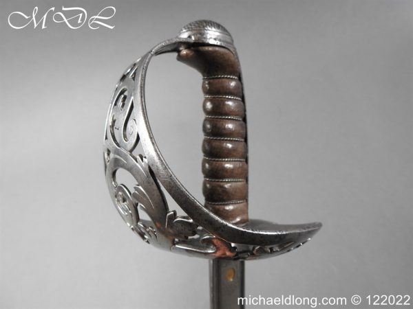 michaeldlong.com 3003955 600x450 British Officer’s Scroll Hilt Sword by Wilkinson Toledo Blade