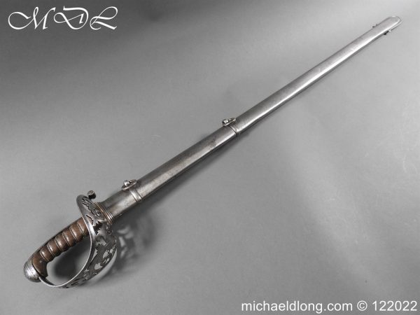 michaeldlong.com 3003956 600x450 British Officer’s Scroll Hilt Sword by Wilkinson Toledo Blade