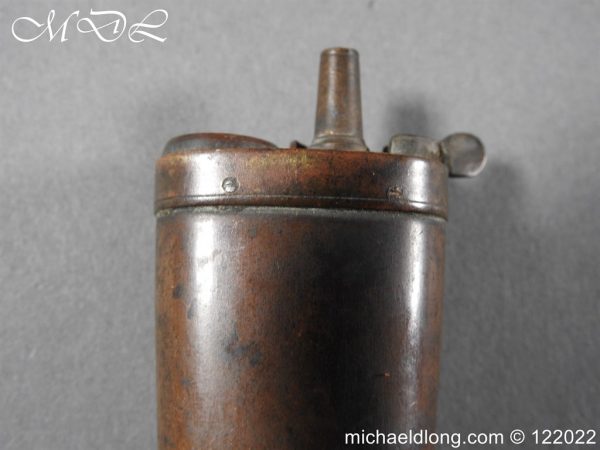 English Pistol Powder Flask by J Dixon and Sons - Image 8