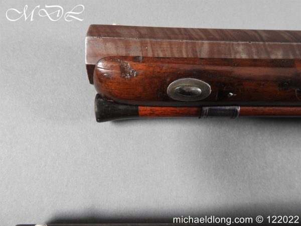 Cased Pair of flintlock Pistol By T. Gill London - Image 15