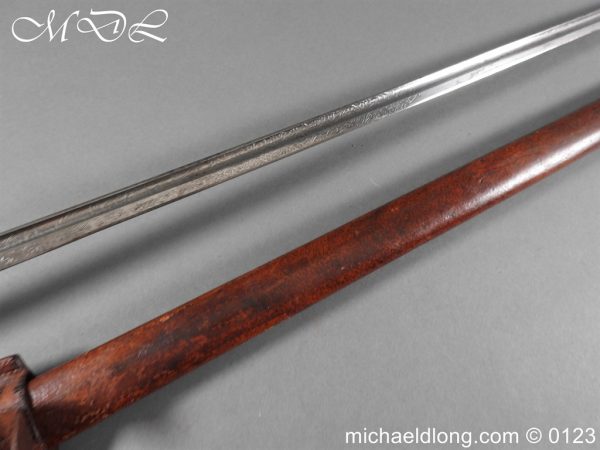 michaeldlong.com 3004408 600x450 British WW1 1912 The 15th Kings Hussars Officer’s Sword