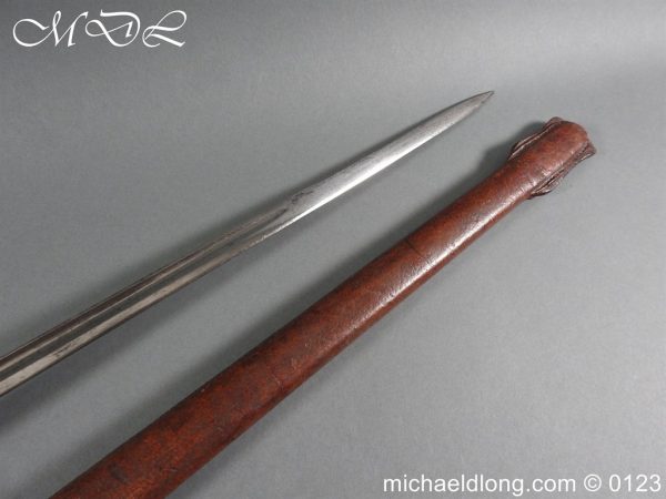 michaeldlong.com 3004409 600x450 British WW1 1912 The 15th Kings Hussars Officer’s Sword