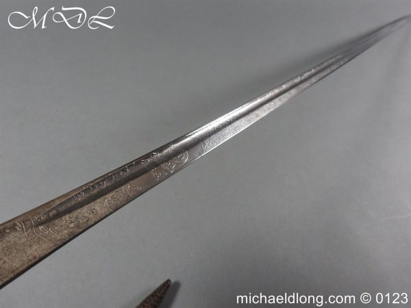 michaeldlong.com 3004414 600x450 British WW1 1912 The 15th Kings Hussars Officer’s Sword