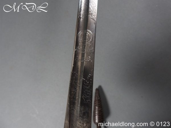 michaeldlong.com 3004416 600x450 British WW1 1912 The 15th Kings Hussars Officer’s Sword