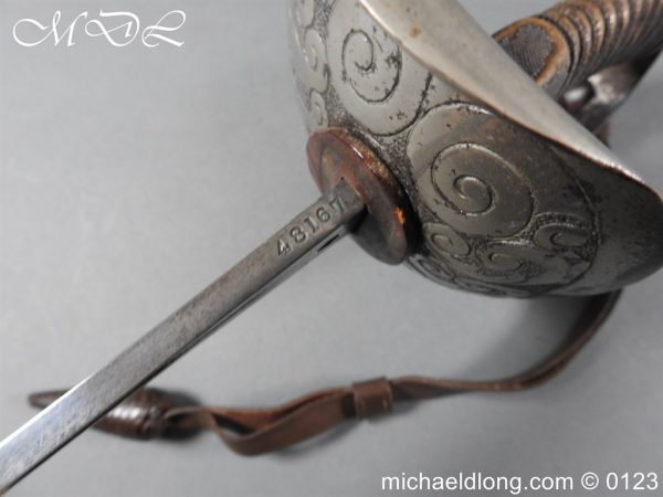 michaeldlong.com 3004426 600x450 British WW1 1912 The 15th Kings Hussars Officer’s Sword