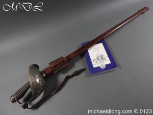 michaeldlong.com 3004436 300x225 British WW1 1912 The 15th Kings Hussars Officer’s Sword