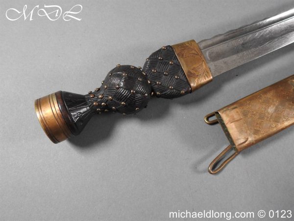 Scottish Georgian Military Dirk by Hunter - Image 2