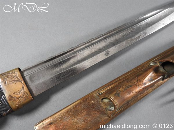 Scottish Georgian Military Dirk by Hunter - Image 30