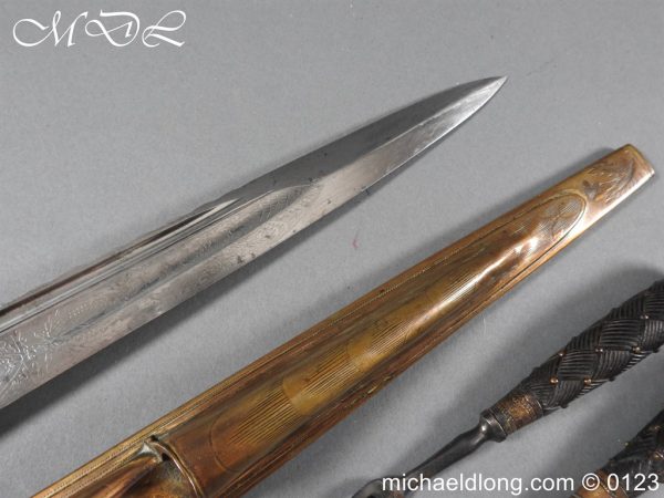 Scottish Georgian Military Dirk by Hunter - Image 29
