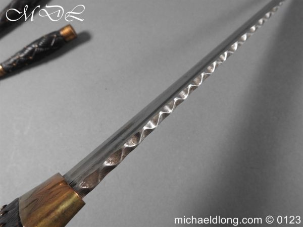 Scottish Georgian Military Dirk by Hunter - Image 16