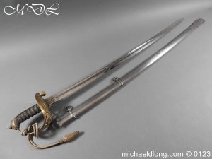 Victorian Lanarkshire Engineers Officer’s Sword