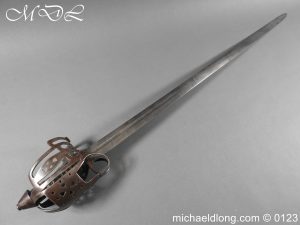 Scottish Military Basket Hilted Broad Sword c1760