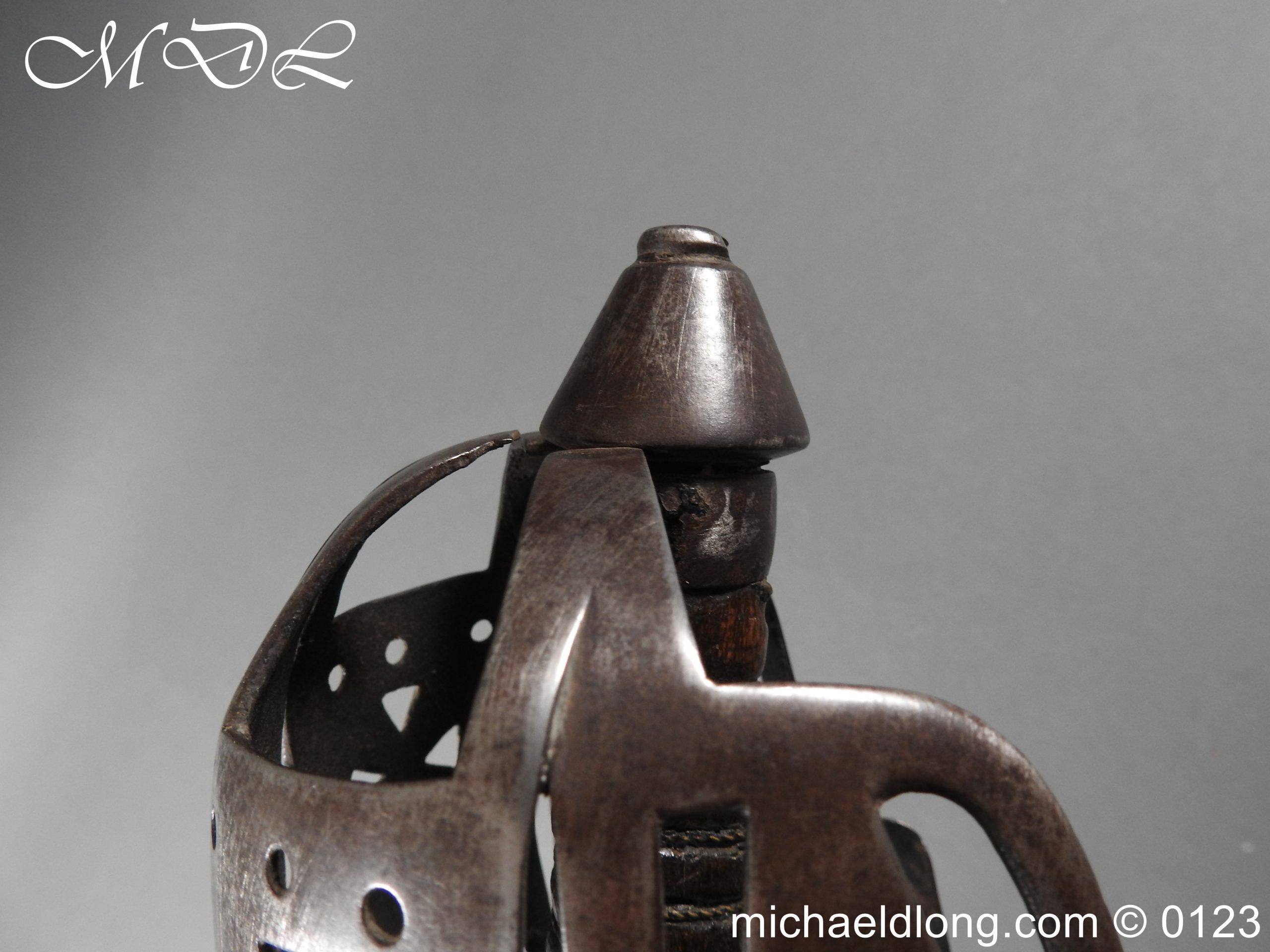 Scottish Military Basket Hilted Broad Sword c1760 - Image 8