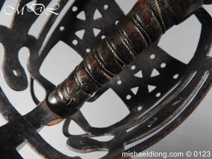 michaeldlong.com 3004723 300x225 Scottish Military Basket Hilted Broad Sword c1760
