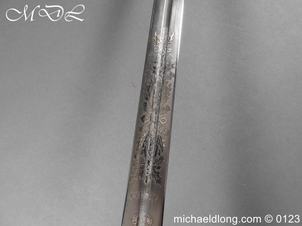 michaeldlong.com 3004915 600x450 Gordon Highlanders Edward 8th Cross Hilt Sword