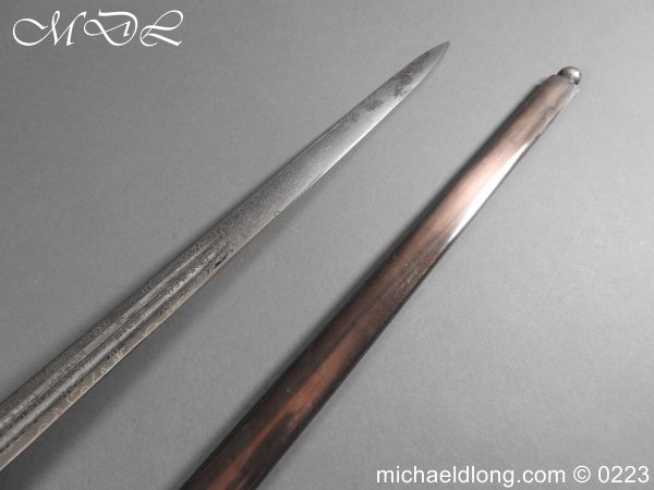 Victorian K O S B Presentation Basket Hilt Sword - Image 31