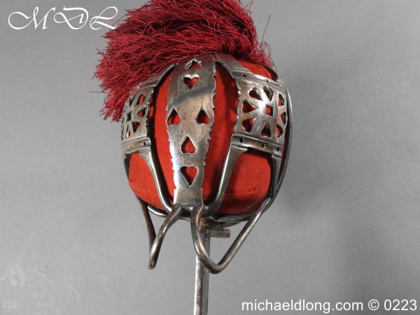 Victorian K O S B Presentation Basket Hilt Sword - Image 7