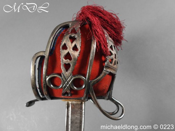 Victorian K O S B Presentation Basket Hilt Sword - Image 6