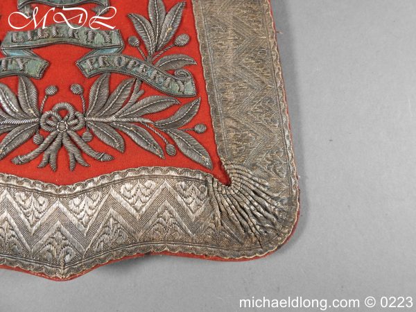 Victorian West Kent Yeomanry Officers Full Dress Sabretache - Image 10