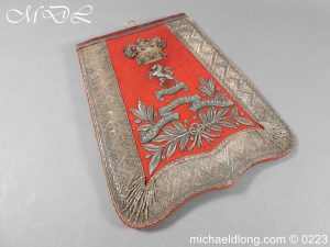 Victorian West Kent Yeomanry Officers Full Dress Sabretache