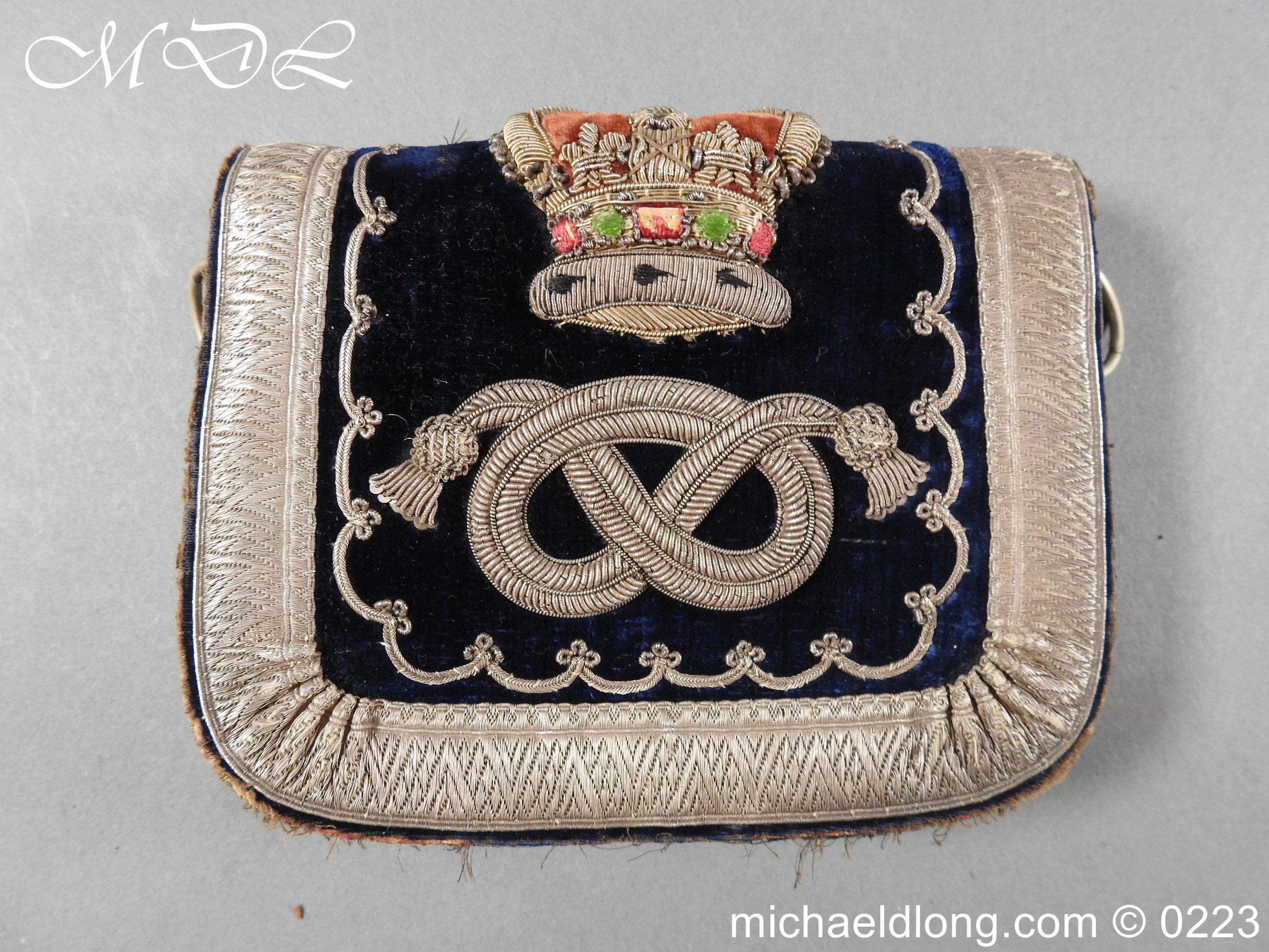 Victorian Officers Staffordshire Yeomanry Full Dress Pouch