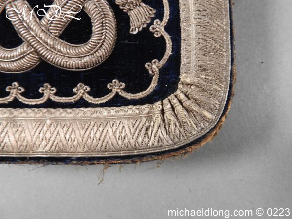 Victorian Officers Staffordshire Yeomanry Full Dress Pouch - Image 9