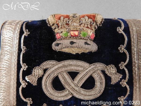 Victorian Officers Staffordshire Yeomanry Full Dress Pouch - Image 8