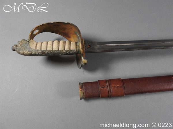 michaeldlong.com 3005470 600x450 British 63rd (Royal Naval) Division WW1 Officer’s Sword by Wilkinson