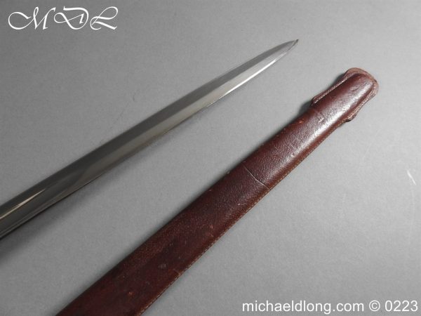 michaeldlong.com 3005472 600x450 British 63rd (Royal Naval) Division WW1 Officer’s Sword by Wilkinson