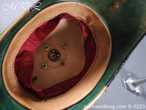 West Ridings Officer’s Blue Cloth Helmet - Image 5