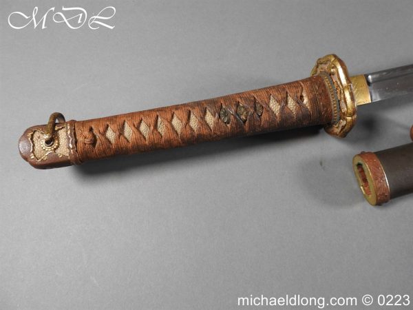 Japanese WW2 Officer’s Sword Early Blade - Image 2