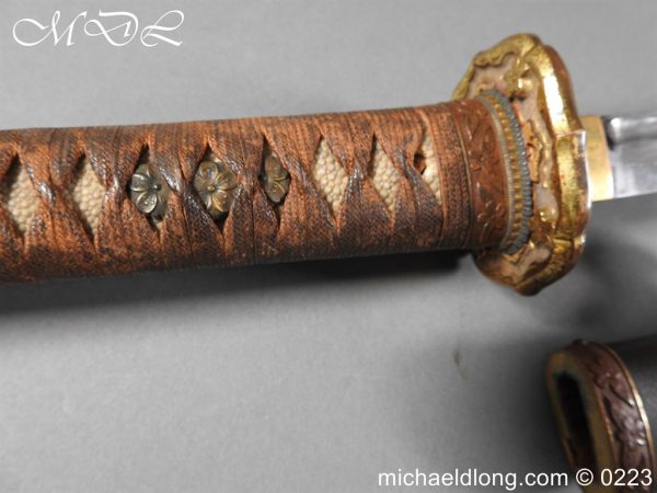 Japanese WW2 Officer’s Sword Early Blade - Image 27
