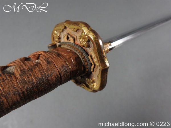 Japanese WW2 Officer’s Sword Early Blade - Image 14