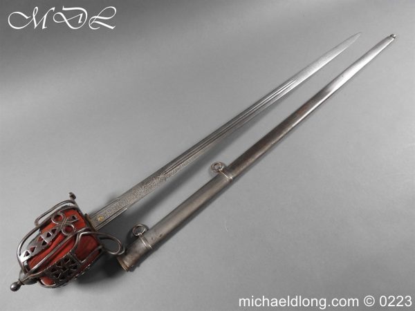 Victorian 91st Regiment Broadsword by Wilkinson