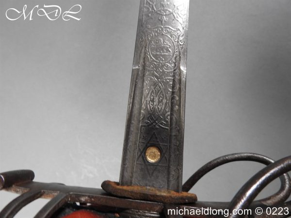 Victorian 91st Regiment Broadsword by Wilkinson - Image 22