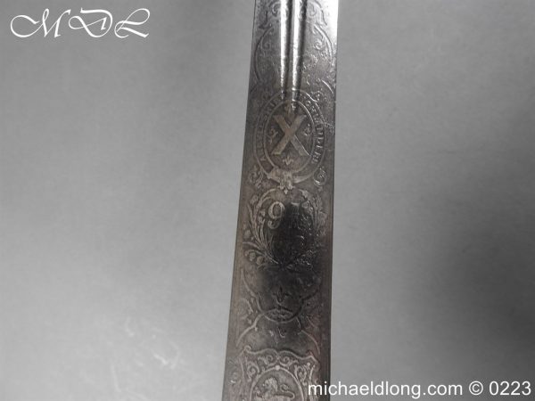 Victorian 91st Regiment Broadsword by Wilkinson - Image 20