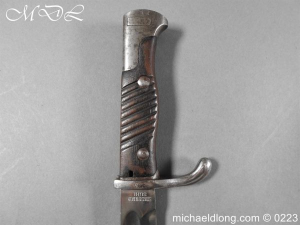 German 98/05 Transitional Bayonet by Simson & Co. Suhl - Image 8