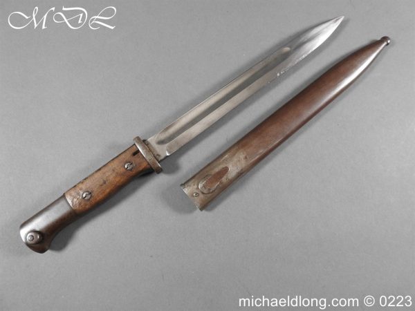 michaeldlong.com 3005821 600x450 German S84 / 98 Bayonet Dated 1920