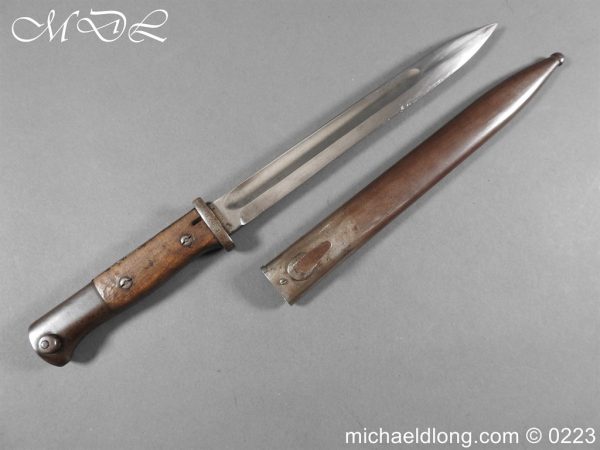 German S84 / 98 Bayonet Dated 1920