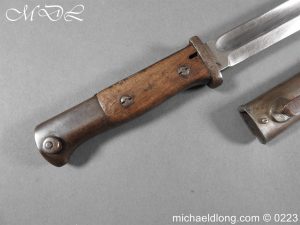 michaeldlong.com 3005822 300x225 German S84 / 98 Bayonet Dated 1920